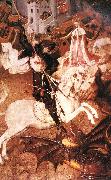 MARTORELL, Bernat (Bernardo) Saint George Killing the Dragon USA oil painting artist